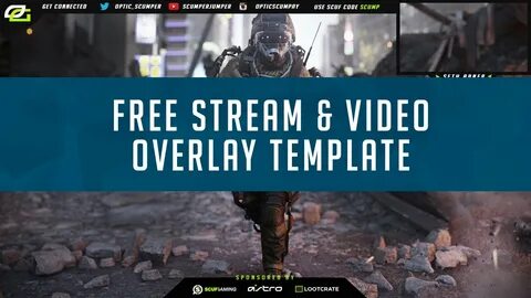 Free Twitch Overlay Template Optic Scumpii Overlay Template 