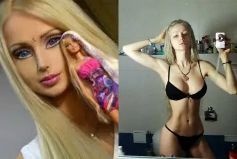 La Barbie umana senza trucco, così Valeria sembra un'altra p