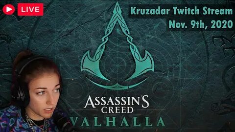 Kruzadar LIVE Stream Assassin's Creed Valhalla (Stream #1) -