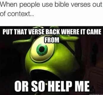 The worst....why don’t people actually read the Bible instea