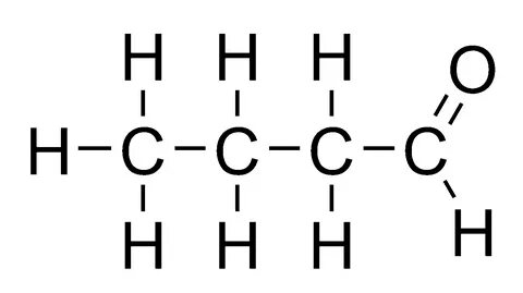 File:Butyraldehyde flat structure.png - 维 基 百 科.自 由 的 百 科 全 