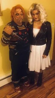 Chucky and Tiffany Bride of chucky, Couple halloween costume