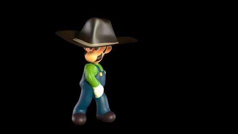 cowboy luigi in hd - YouTube