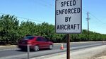 Speed enforced by aircraft: Is it really? San Luis Obispo Tr