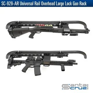 Santa Cruz Gunlocks Model SC-929-AR Universal Rail Overhead 