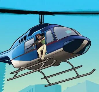 Вертолет над Вайс-Сити