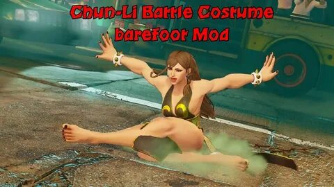 Chun-Li Battle Dress Mod Fights! Chun-Li Mod Street Fighter 