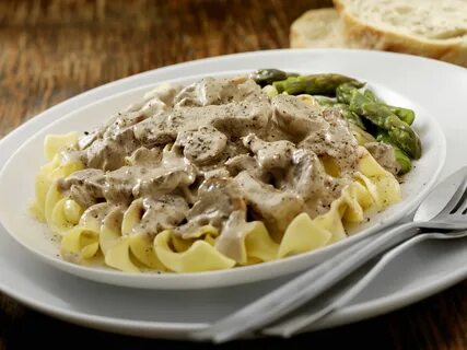 Vegetarian "Beef" Stroganoff Recipe