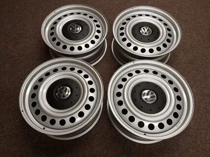 18" Steel Wheels with VW Centres, VW T5 T6 - Tamar Wheels