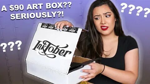 $90 Dollars...For THIS?! Testing The PRICEY Inktober Subscri