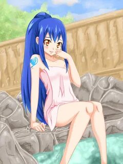 Hot Spring: Wendy Marvell - Sexy, hot anime and characters t