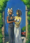 Ahsoka and Barriss - Newlyweds by RaikohIllust Ahsoka, Zelda