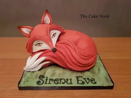 🦊 Fox Cake.🦊 - cake by Zoe White www.facebook.com/TheCakeNoo