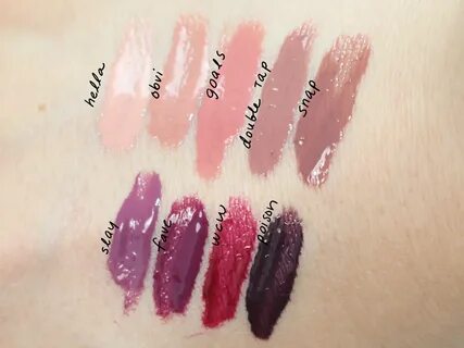 The Tarteist Glossy Lip Paints by Tarte: Nine Shades From Sw