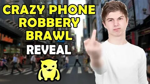 Crazy Phone Robbery Brawl REVEAL - Ownage Pranks - YouTube