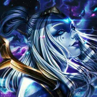 Cosmic Queen Ashe Wallpapers & Fan Arts League Of Legends Lo