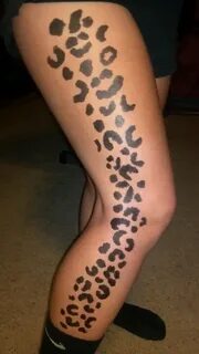 Buy with Epik.com Thigh tattoos women, Cheetah print tattoos