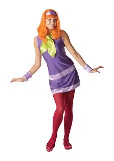 Daphne Scooby Doo Costume & Wig All Halloween Movie Costumes