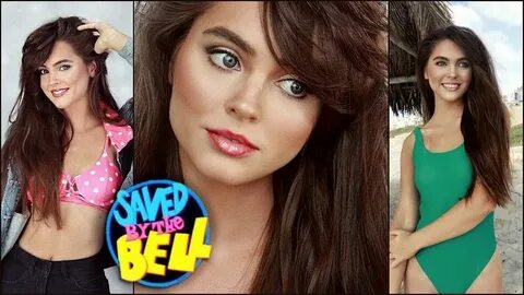 kelly kapowski "saved by the bell" makeup hair & outfits! - 