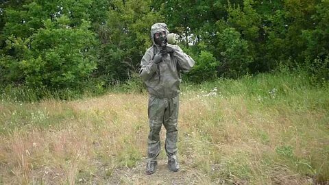 Russian CBRN suit L 1 #1 - YouTube