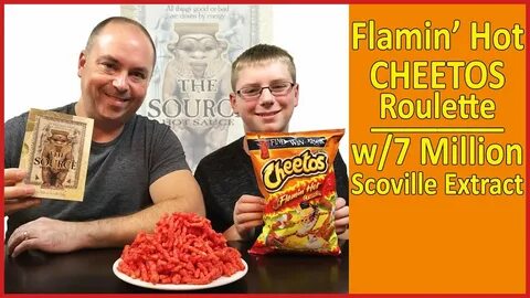 Flamin' Hot Cheetos Roulette w/7 million Scoville extract (T