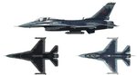 F-16/Su-57 and F-35/J-31 Aggressor Paint Schemes unveiled - 
