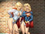 Power Girl and Supergirl Wallpaper