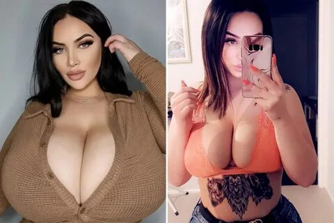 Girl with boobs that won't stop growing