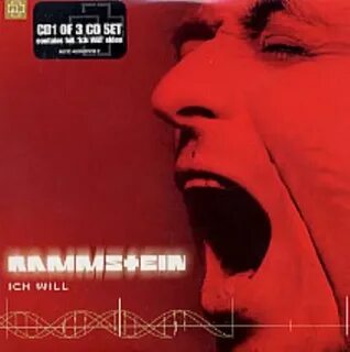 Rammstein Ich Will UK 5" Cd Single 570742-2 Ich Will Rammste