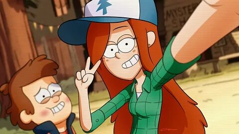 Trying on Dipper's Hat on Behance