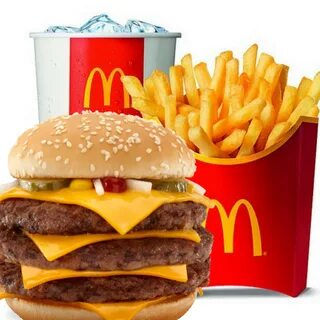 Free photo: Triple hamburger - American, Hamburger, Unhealth
