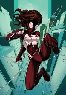 Jessica Drew Ultimate Spider Woman by mikathetattletale Spid