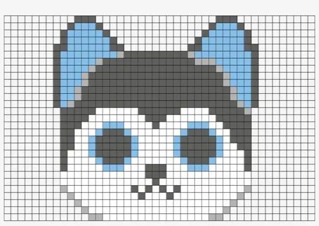 Cute Pixel Art Grid Hard - bmp-broccoli