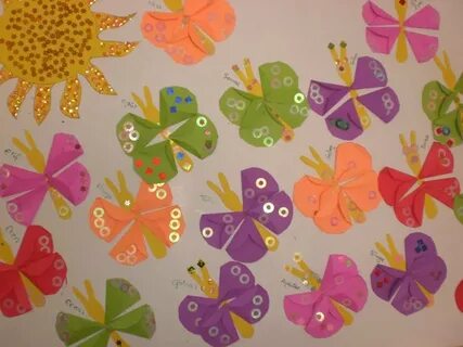 Butterfly bulletin board idea - Preschoolplanet