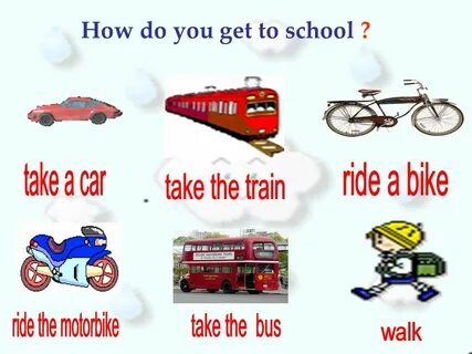 How do you get to school . - ppt video online download