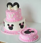 Minnie Mouse and smash cake Minnie cake, Minnie mouse 1st bi