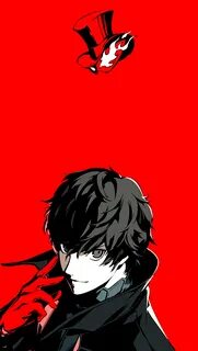 Persona 5 Protagonist Lockscreen 13 by patcherinko on Devian