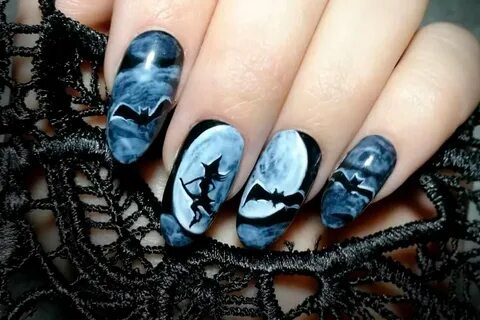 41 Cute And Creepy Halloween Nail Designs 2022