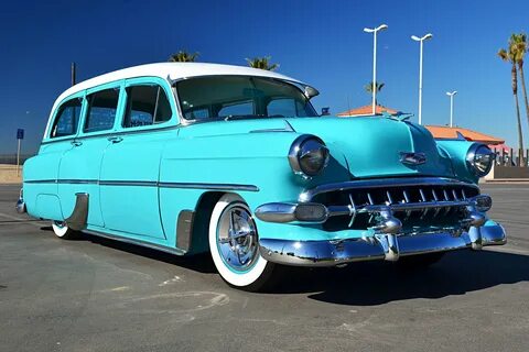 1954, Chevrolet, Stationwagon, Lowrider, Tuning, Custom, Hot