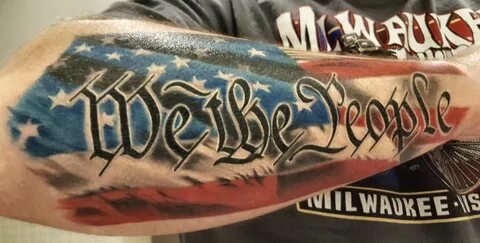 We the People... by Jim Francis @ Vantage Point Tattoo in Mi