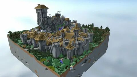 Castle Minecraft // pvp map (minenox) - 3D model by Foulques