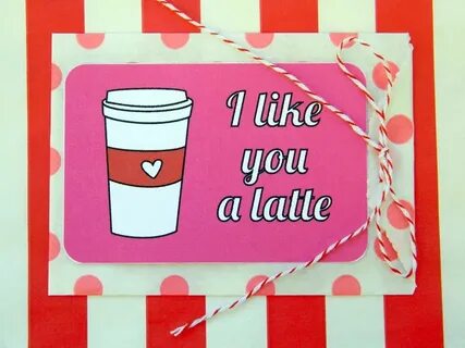 Coffee Card Valentine by amyistheparty.com Valentines puns, 
