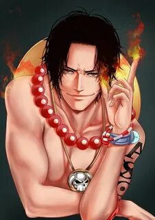 One Piece Fan Art: Ace 💚 One piece figuras, One piece ace, O