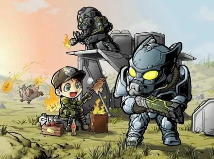 Enclave Outpost" by Hirekatsu Dokoro Fallout art, Fallout co