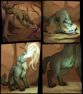 Werewolf anal vore