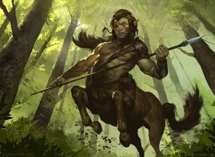 Savage Surge Centaur, Mtg art, Creature art