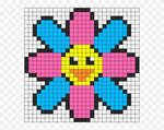 Flower Perler Bead Pattern / Bead Sprite - Deadpool Logo Pix