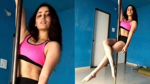 Staying fit can be fun too and Yami Gautam's latest pole-dan