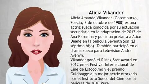 Alicia Vikander - Wiki Videos - YouTube