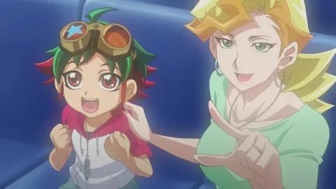 Yugioh Arc V Young Yuya And His Mom Having Great Times